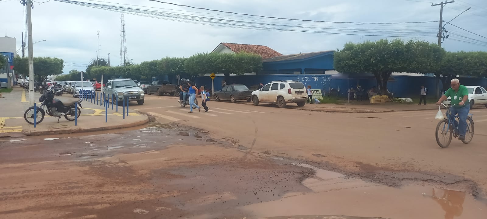 Em Guarantã do Norte Conselho de transito quer semáforo em cruzamentos no centro da cidade
