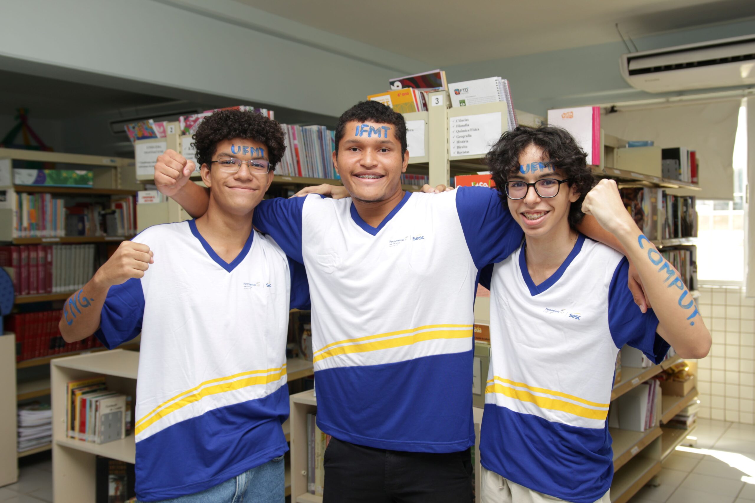 Alunos do Sesc Escola Cuiabá conquistam vagas em cursos nas instituições de ensino superior de Mato Grosso