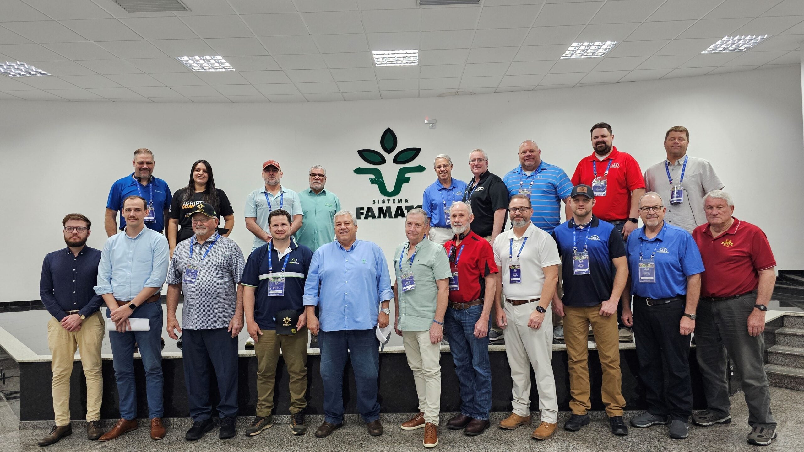 Famato recebe comitiva de cooperativa norte-americana