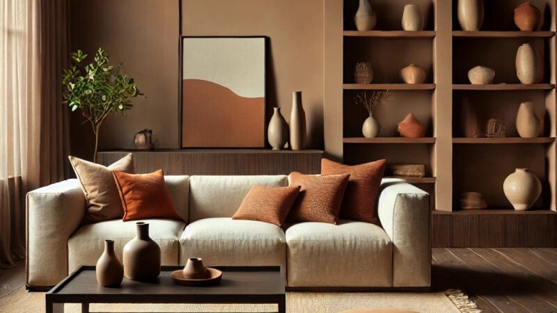 Decoração com cores terrosas é a tendência do momento