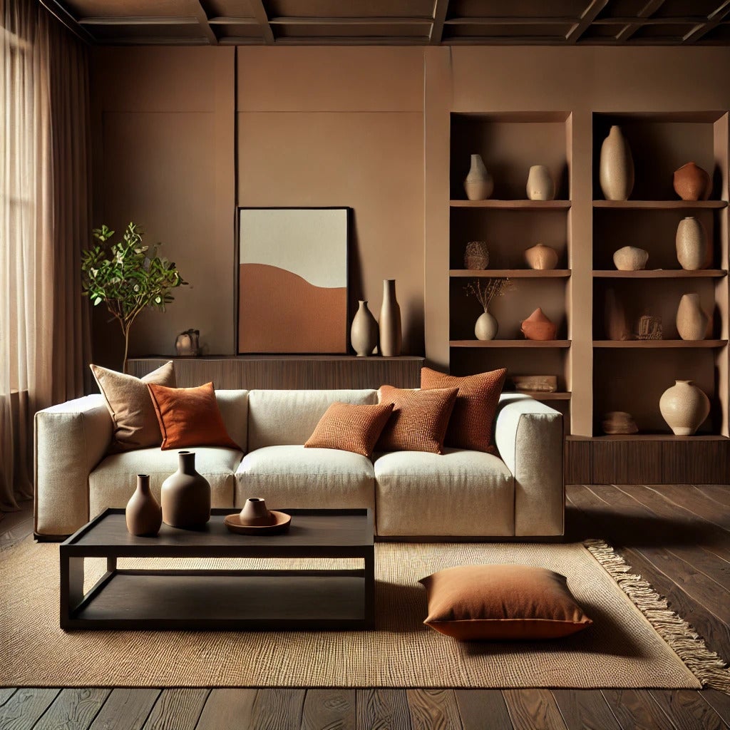 Decoração com cores terrosas é a tendência do momento