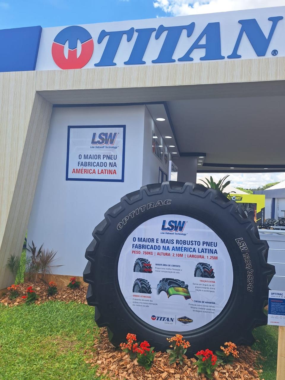 Pneus para as mais variadas aplicações no campo estarão na Expodireto cotrijal