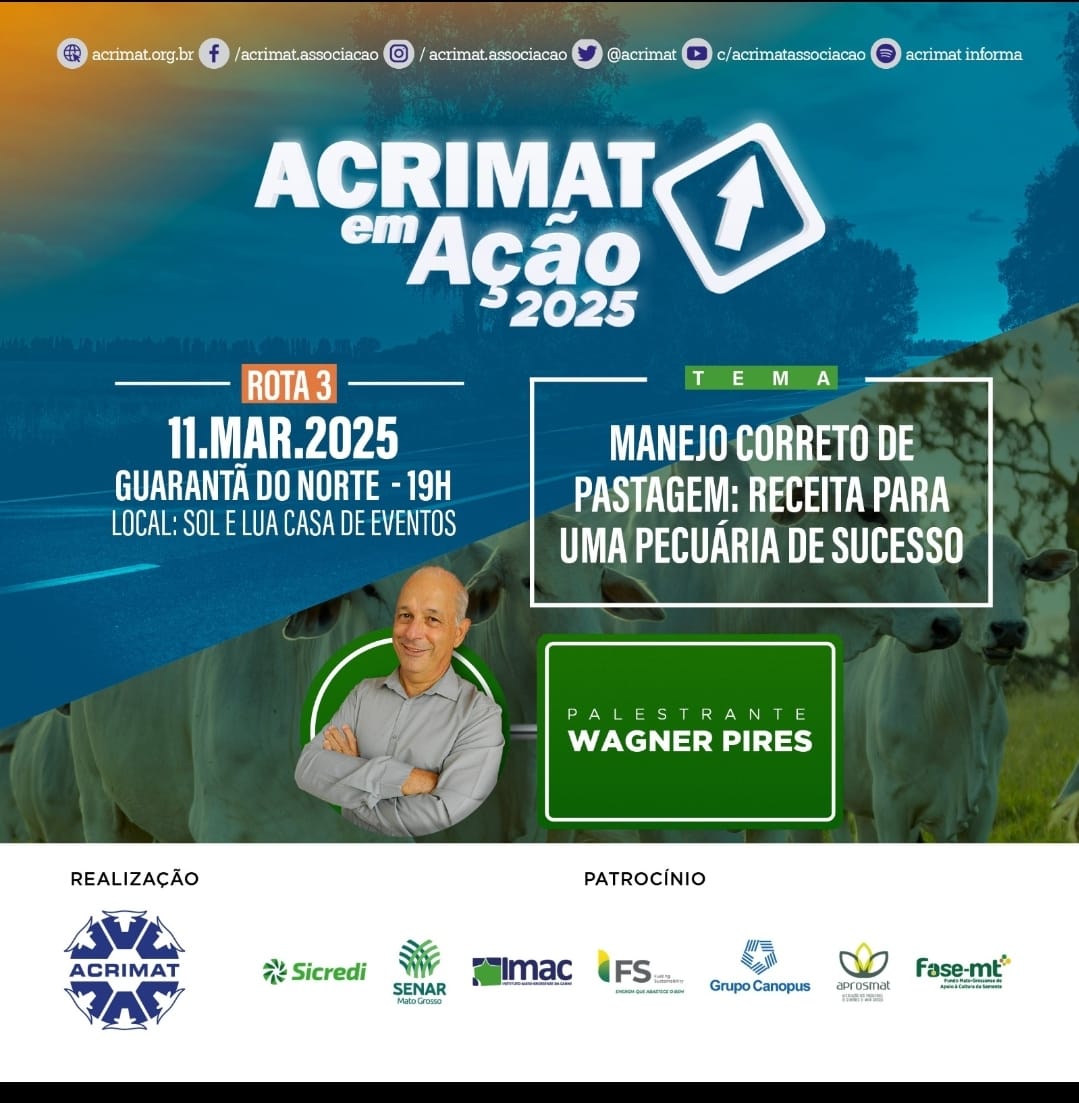 Guarantã do Norte estará recebendo a etapa da Acrimat em Ação