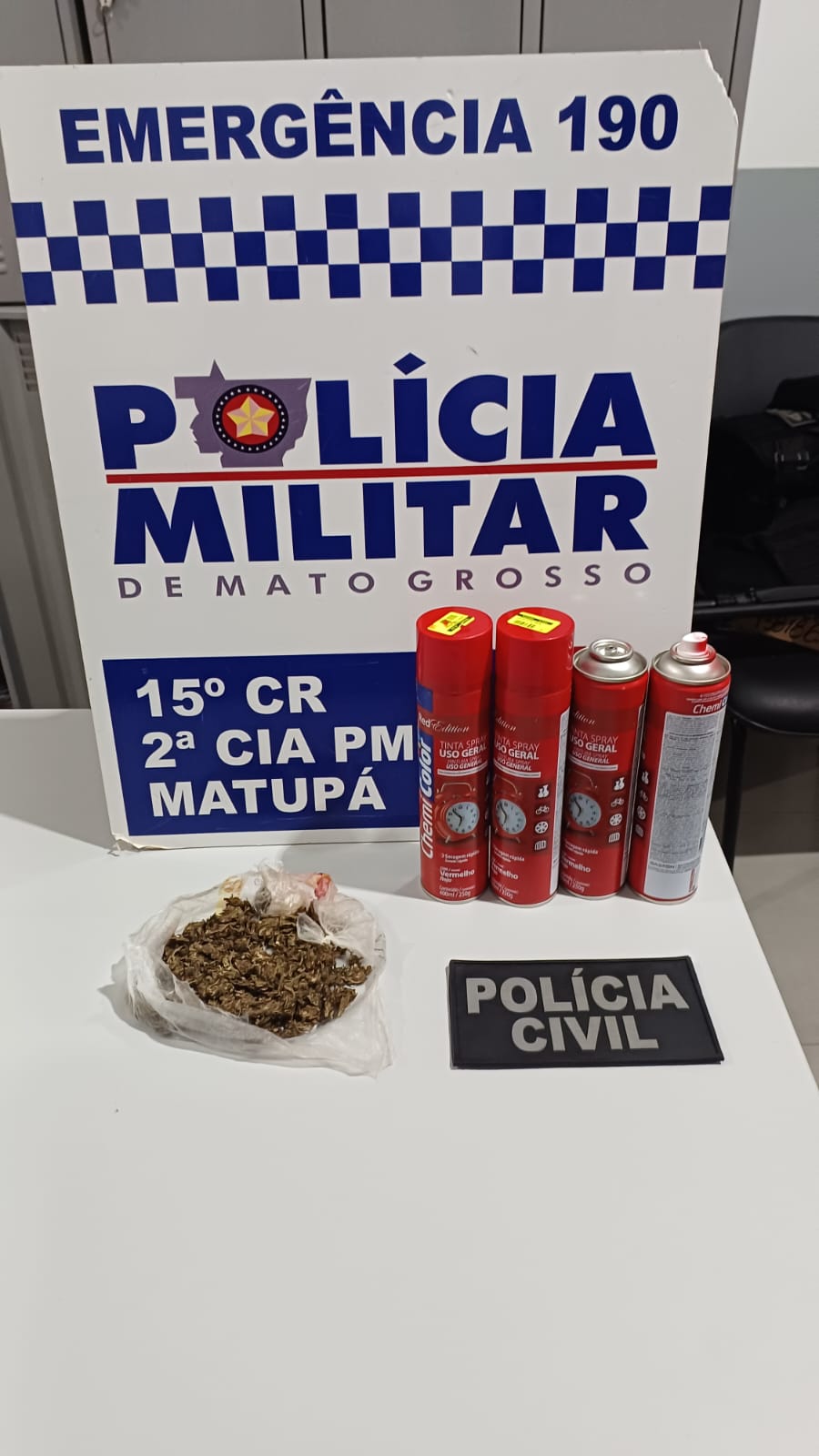 Polícia Militar apreende três adolescentes envolvidos com facção criminosa em Matupá