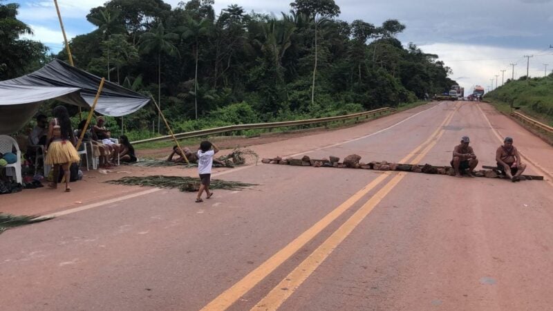Justiça Federal concede liminar liberando o tráfego na BR-230, em Miritituba (PA)
