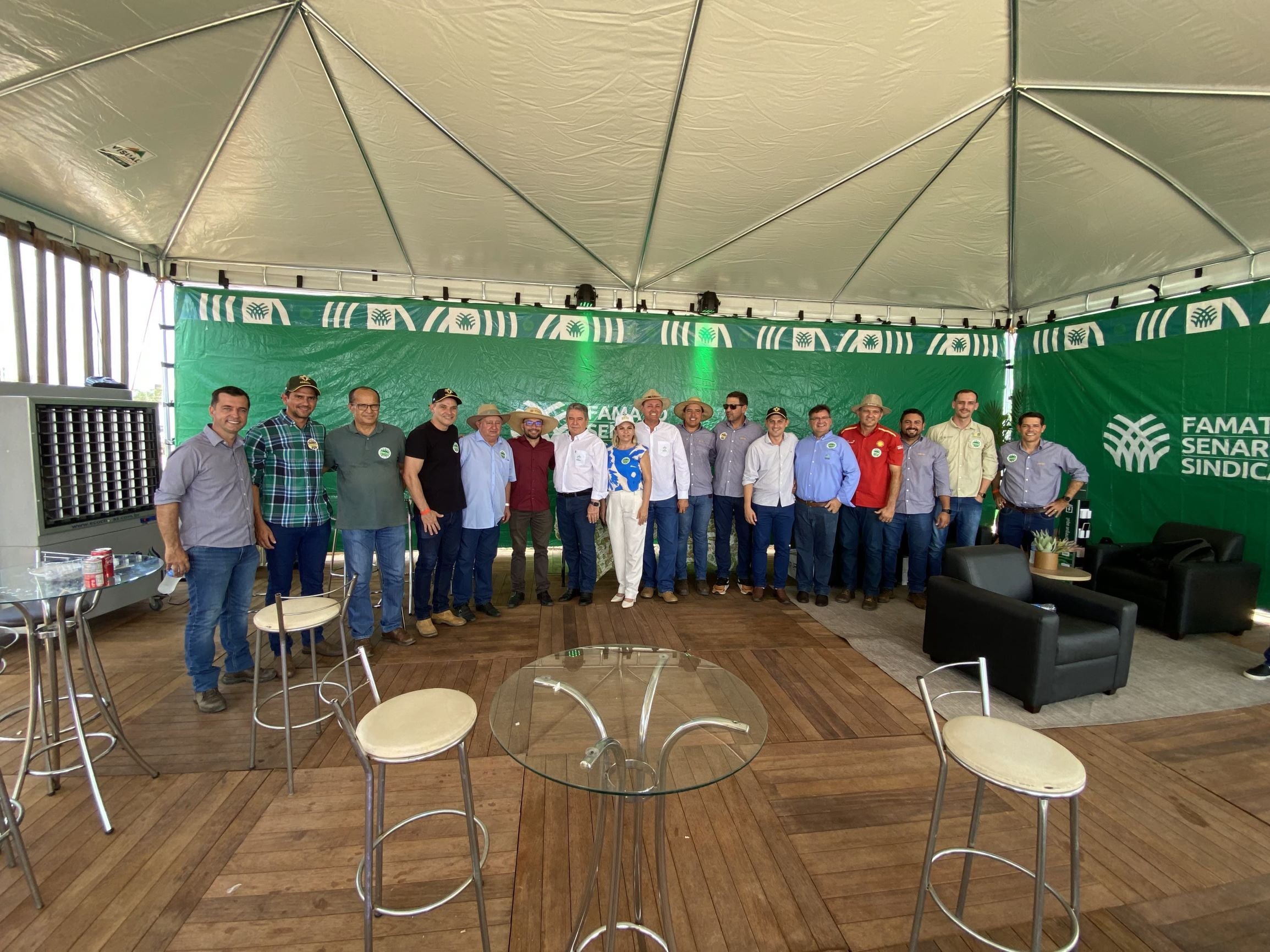 Famato marca presença na Dinetec e reforça apoio ao setor produtivo em Matupá