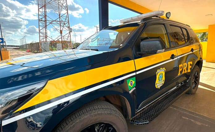 Homem é preso pela PRF em Guarantã do Norte com veículo furtado em Lucas do Rio Verde