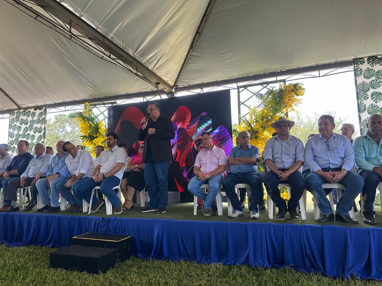 Famato marca presença no lançamento das obras da Unidade Mista de Pesquisa e Inovação da Embrapa