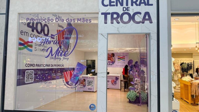 Abraço de mãe: Campanha do Shopping Sinop presenteia clientes com kit de cuidados pessoais