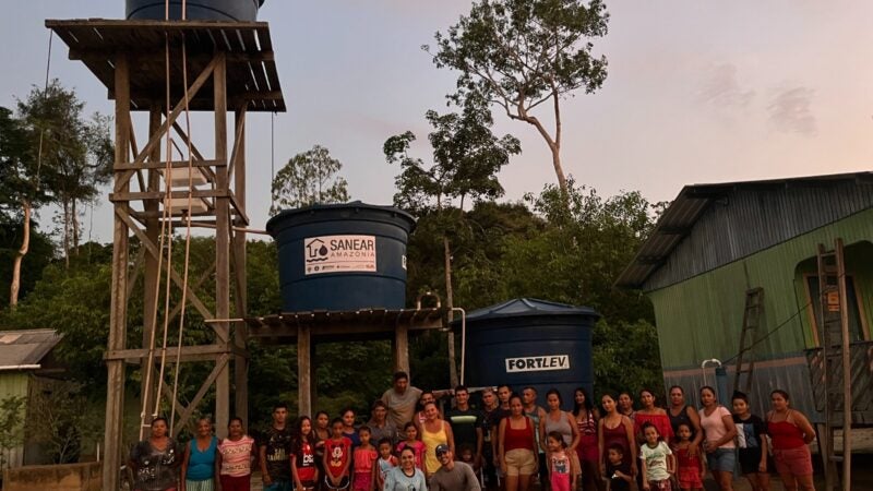 Projeto implanta tecnologia social que garante água potável em comunidades amazônicas
