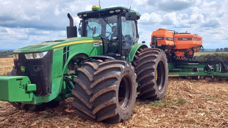 Pneus para equipamentos de grandes áreas estarão na Parecis SuperAgro