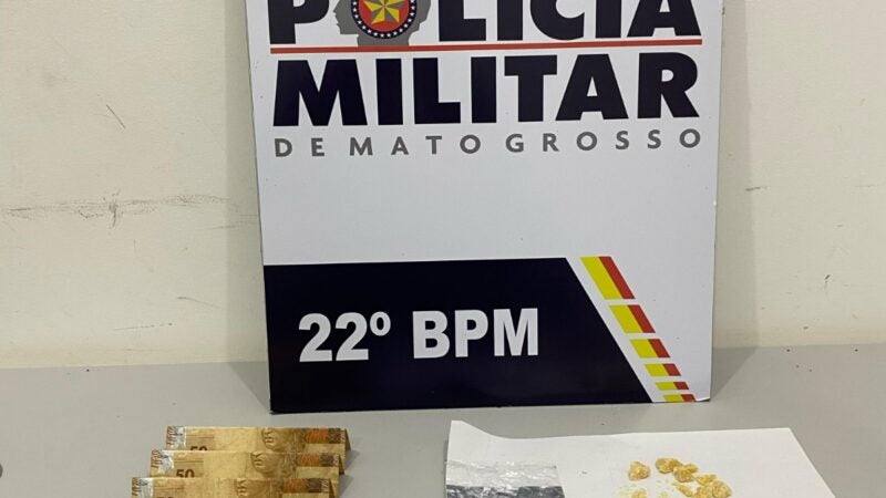 Idoso de 66 anos é preso por tráfico drogas e ligação com facção criminosa em Peixoto de Azevedo