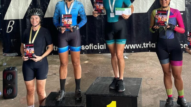 Equipes feminina de Guarantã do Norte fazem bonito no 3° Rachão Sport Bike Marcelândia