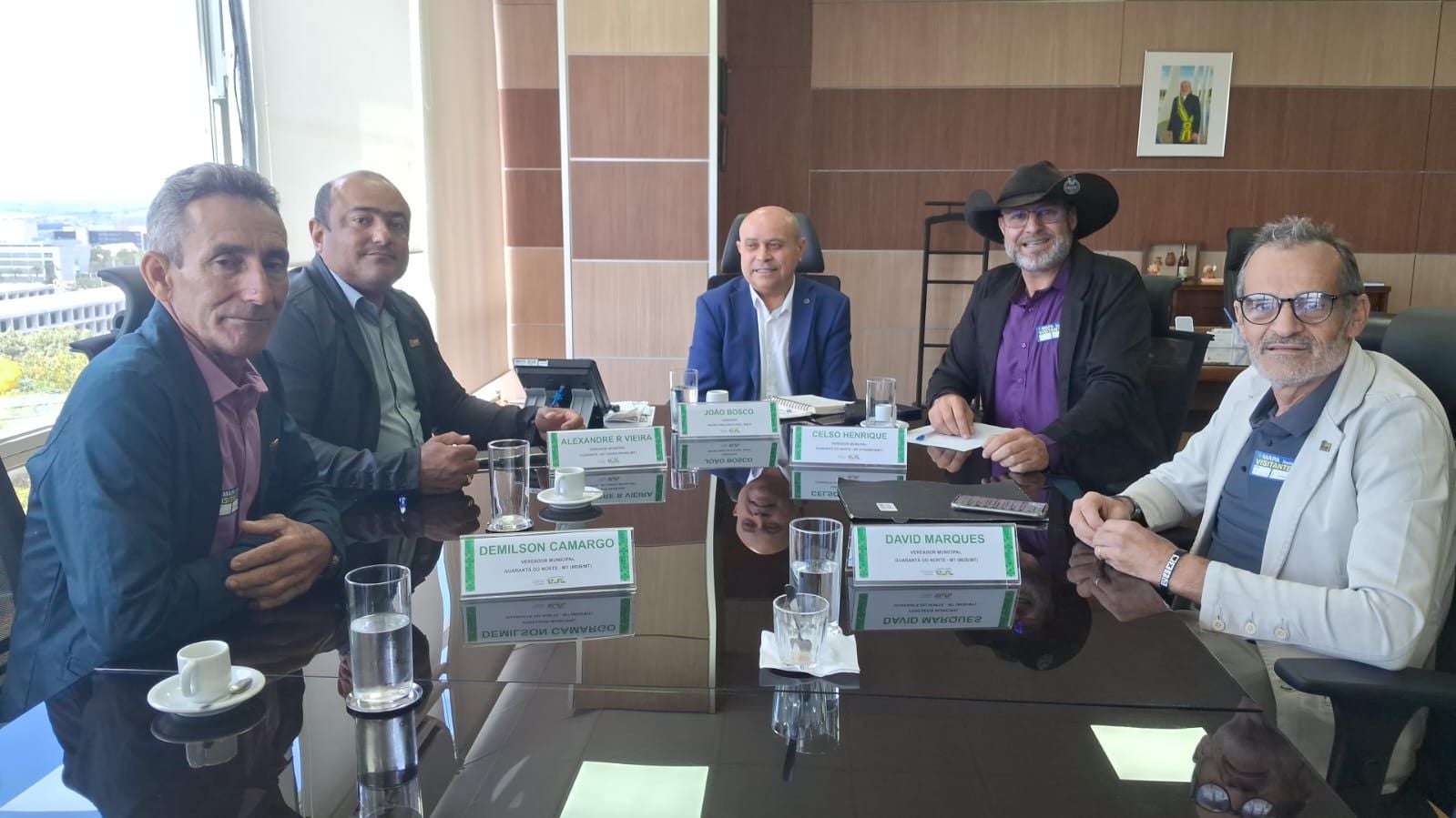 Vereadores de Guarantã do Norte cumpriram uma agenda extensa em Brasília para buscar recursos para o município