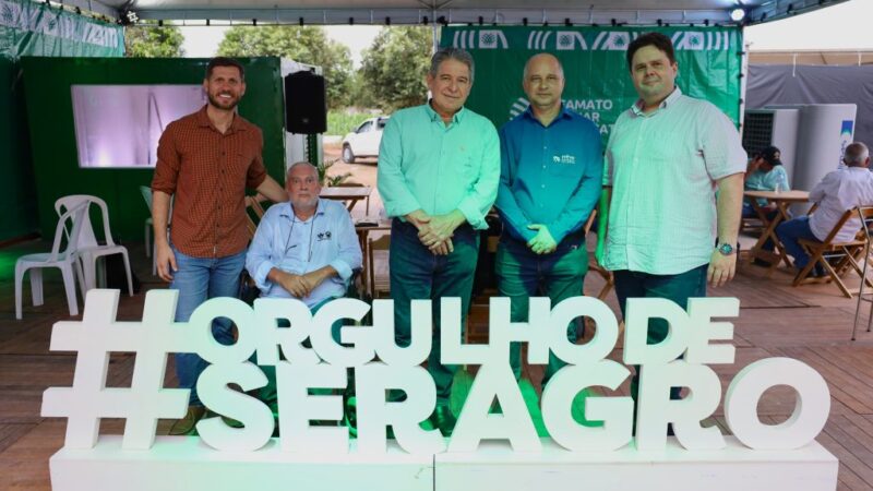 Vilmondes Tomain prestigia abertura da Agrotã e ressalta força do agronegócio