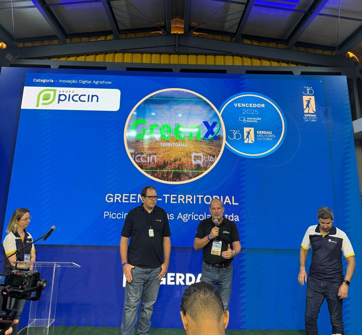 Inovação digital da Piccin vence prêmio Gerdau Melhores da Terra