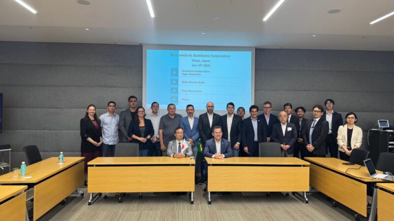 Governo estreita relações com empresa japonesa que deve ampliar investimento em Mato Grosso