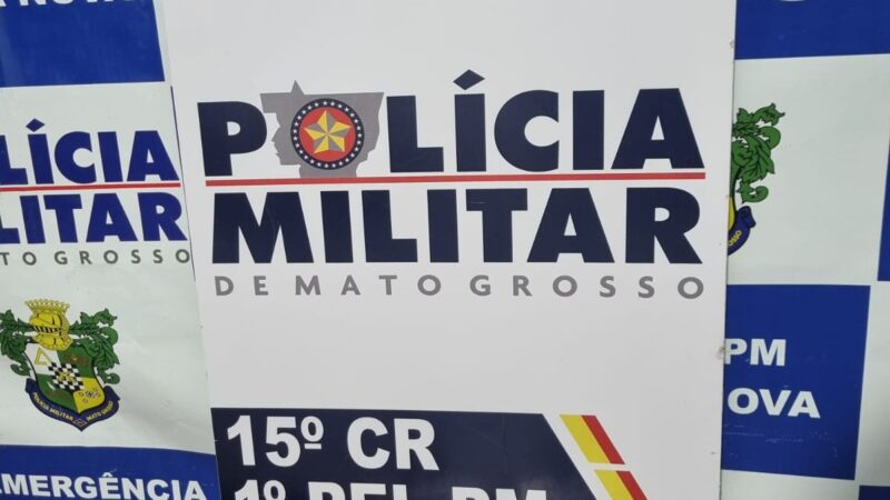 Polícia Militar prende dupla com arma artesanal no Centro de Terra Nova do Norte