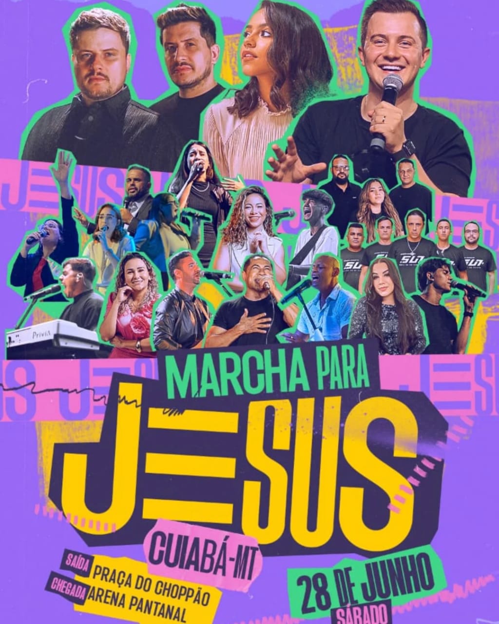 Bispo Rinaldo Silva é presença confirmada na Marcha para Jesus 2025