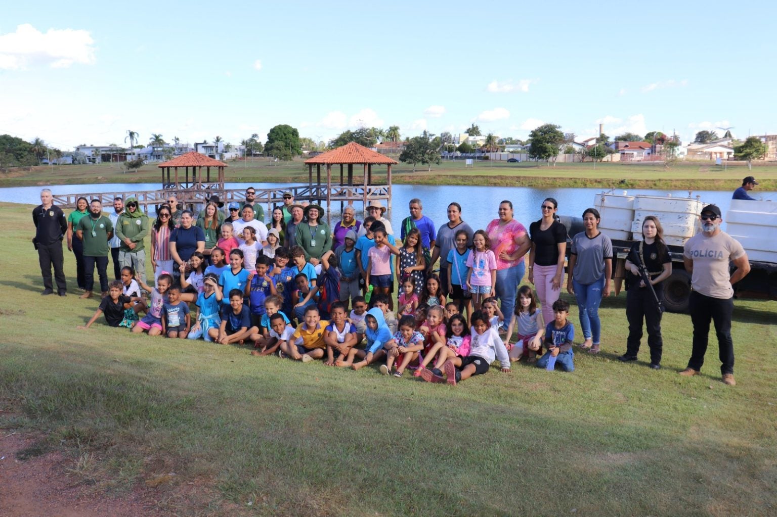 “Projeto Repovoar” leva seis mil alevinos de tabatinga ao lago da cidade de Matupá