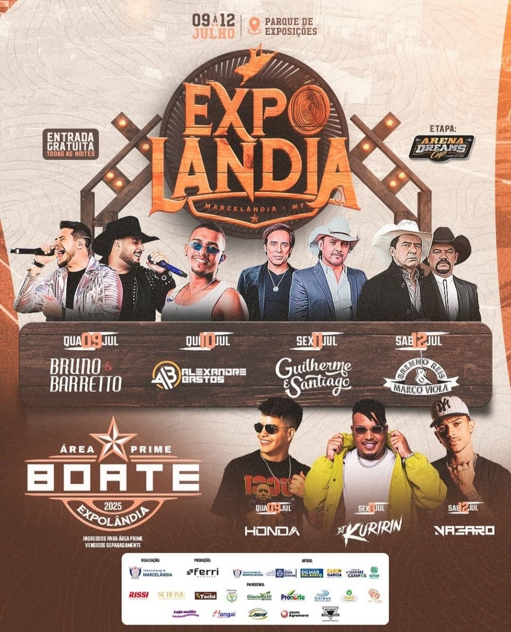 Expolândia 2025 promete movimentar Marcelândia com shows, oficinas e fortalecimento do agro local