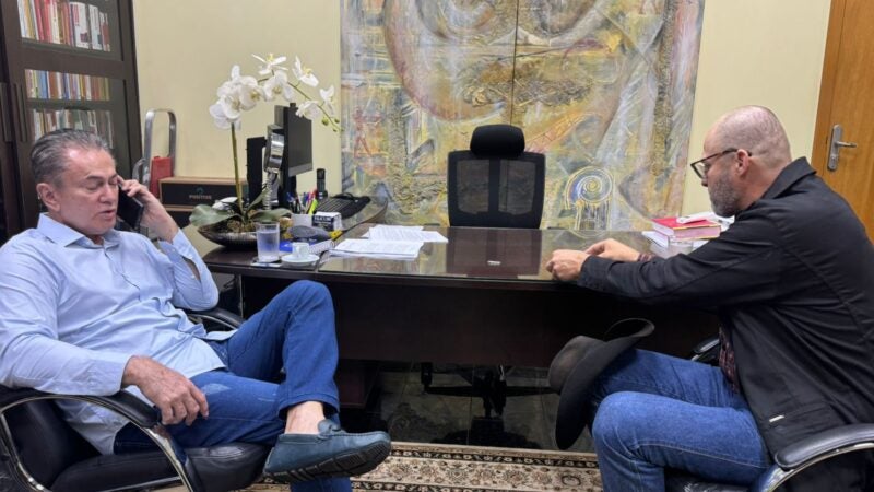 Presidente da Câmara de Guarantã do Norte se reúne com autoridades para discutir melhorias na saúde mental e oncológica no extremo norte de MT