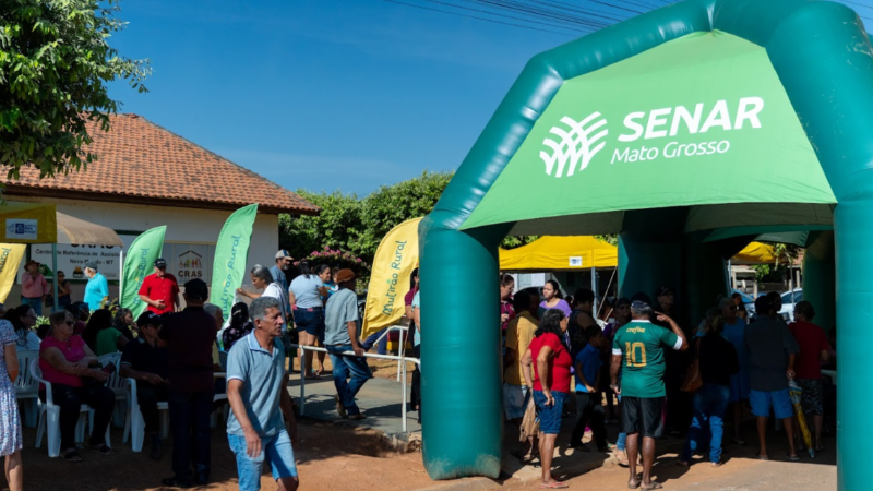 Mutirão Rural foi um sucesso em Novo Mundo