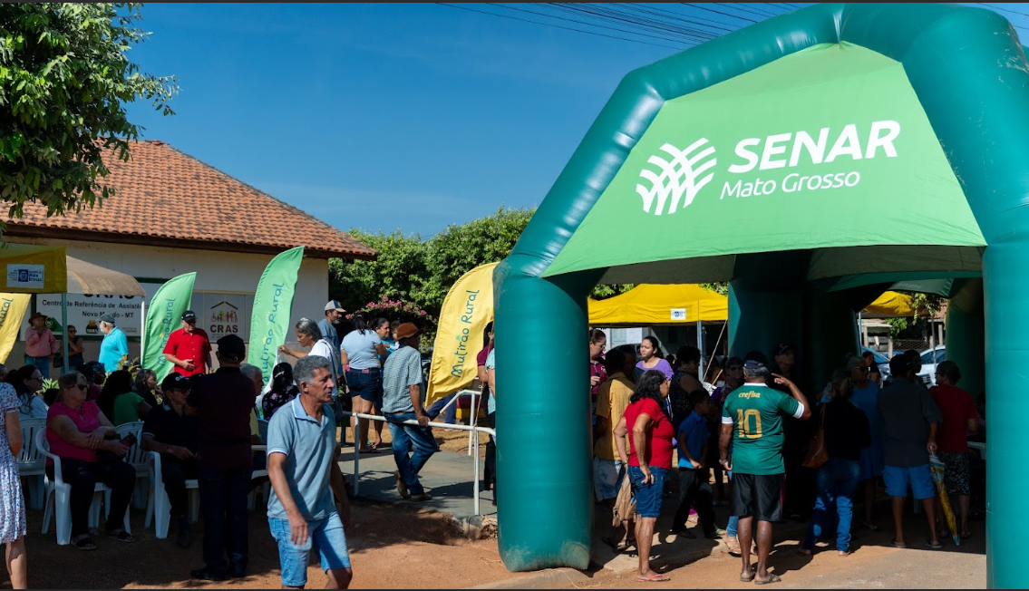 Mutirão Rural foi um sucesso em Novo Mundo