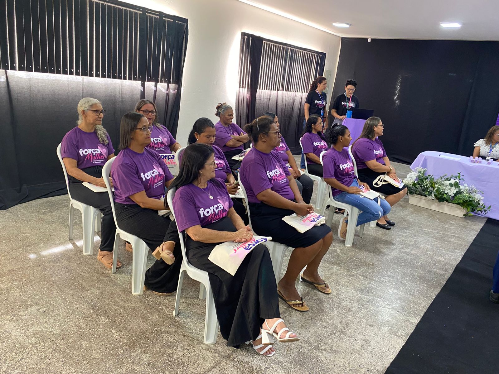 Alta Floresta forma primeira turma feminina de Pintura de Parede de Mato Grosso