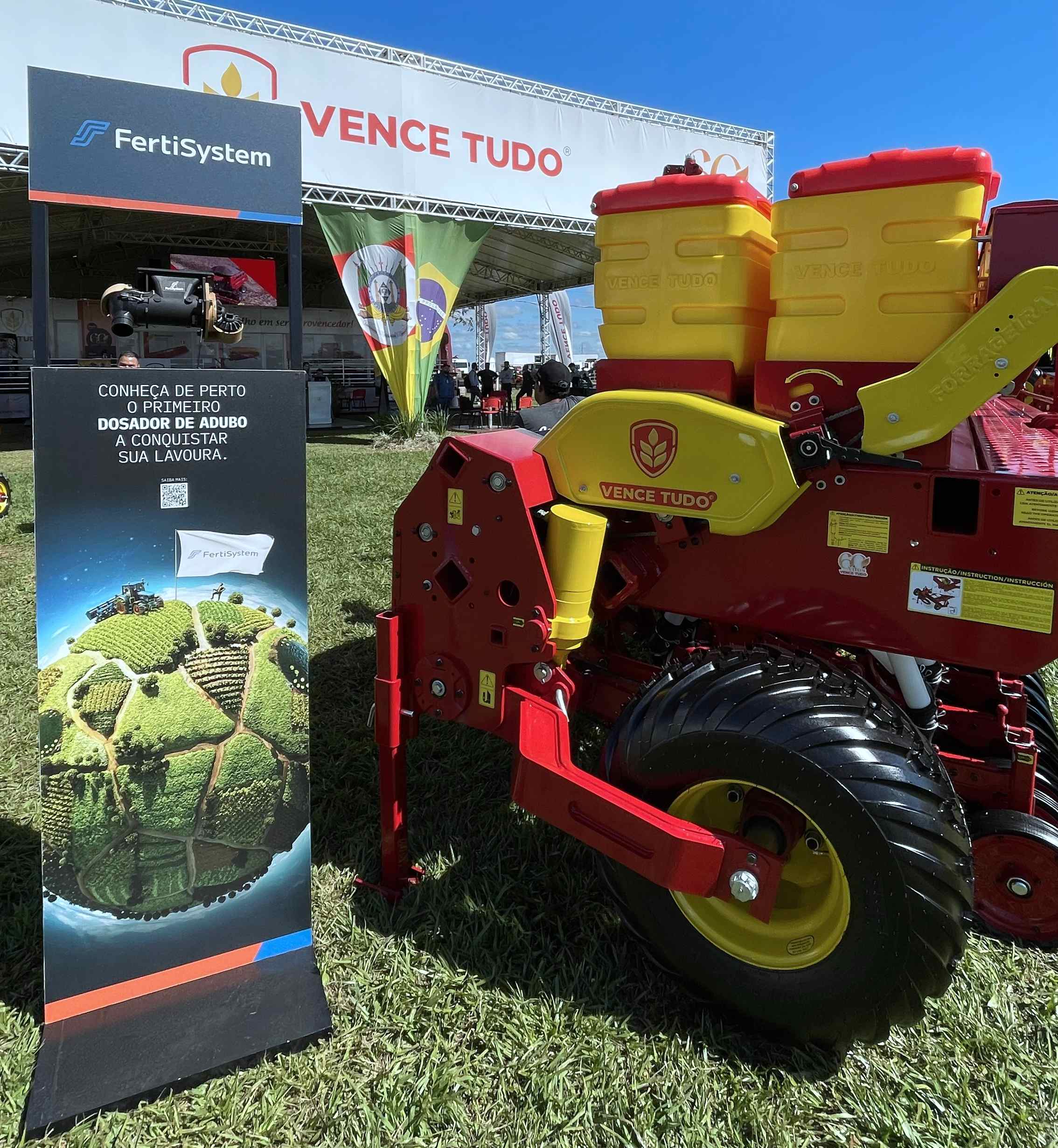 Durabilidade e simplicidade na distribuição de fertilizante será destaque na Expointer