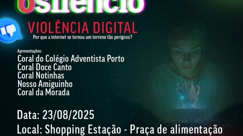 Shopping Estação recebe ação do “Quebrando o Silêncio” sobre violência digital