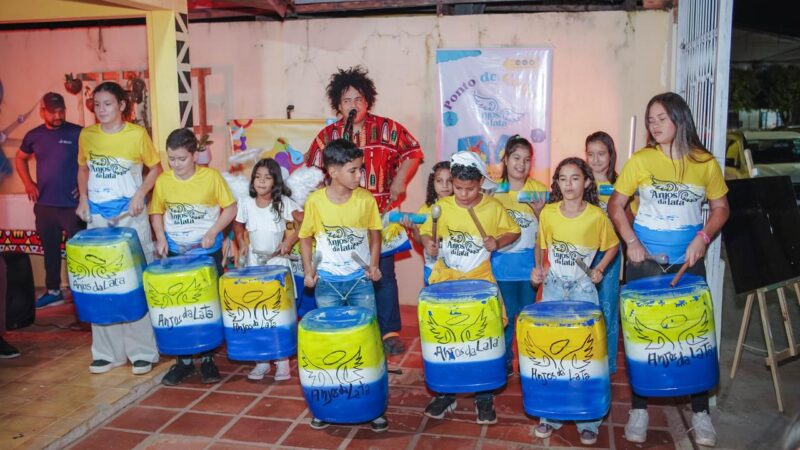 Anjos da Lata e Instituto INCA desenvolvem 1ª Orquestra de Sucata
