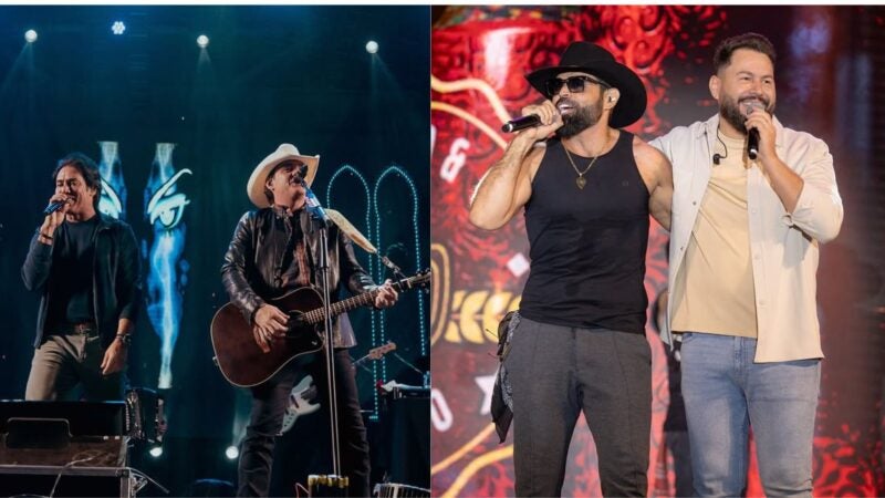 Musiva apresenta noite dupla de sertanejo com Guilherme & Santiago e Diego & Arnaldo