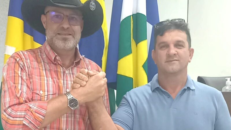 Presidente da Câmara de Guarantã recebe vereador de Cachoeira da Serra para discutir demandas do Vale do XV
