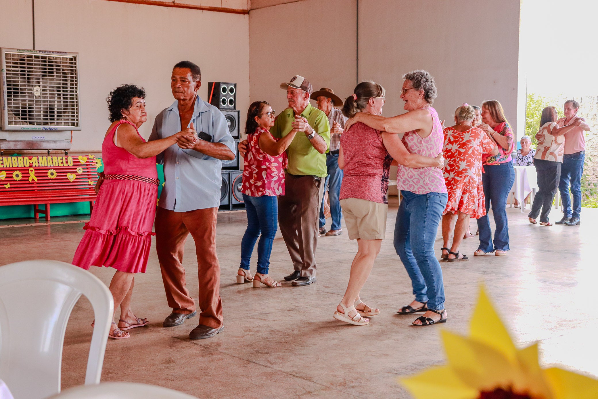Prefeitura realizou Baile dos Idosos em alusão ao Setembro Amarelo em Guarantã do Norte