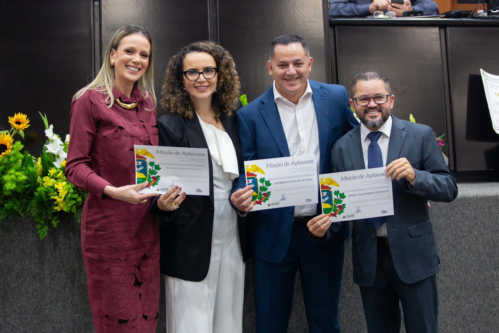 Organizadores da Expominério são homenageados na Assembleia Legislativa de Mato Grosso