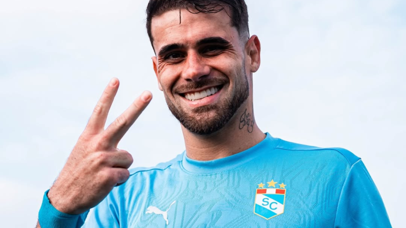 No Peru, Felipe Vizeu marca primeiros gols pelo Sporting Cristal e alcança feito expressivo