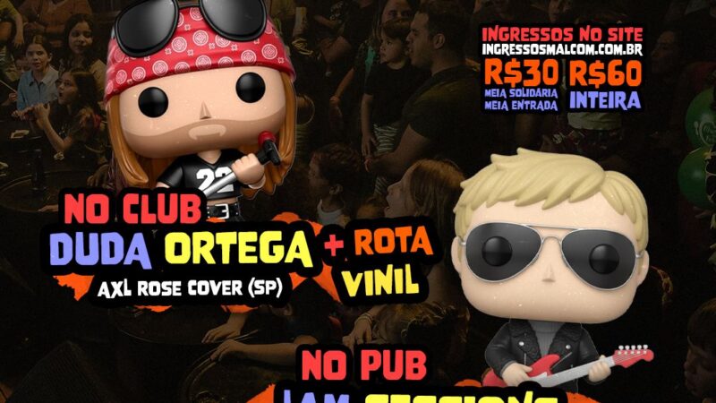 Malcom For Kids celebra o Dia das Crianças com rock, brincadeiras e atrações especiais