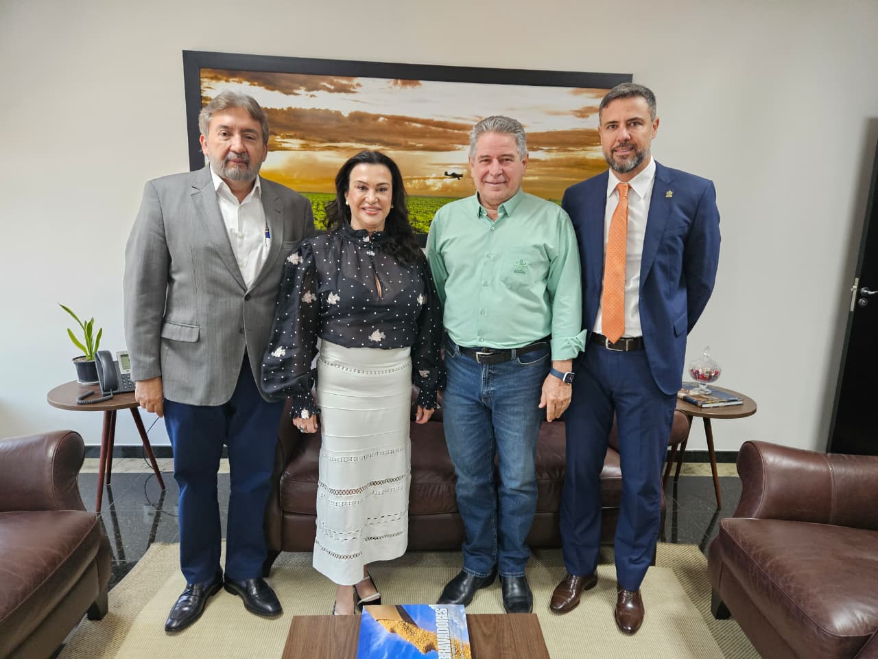 Famato e Esmagis-MT fortalecem parceria institucional em prol da segurança jurídica no campo