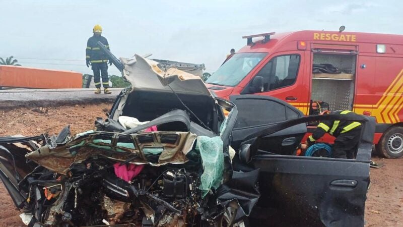 Em Guarantã do Norte três mulheres morrem em gravíssimo acidente na BR-163