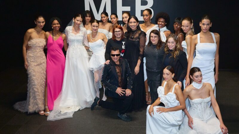 Estilista cuiabana antecipa desfile internacional com noiva exclusiva em Goiás
