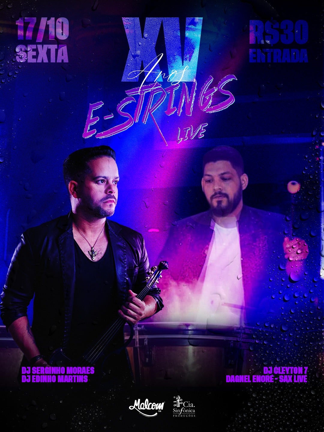 E-Strings Live comemora 15 anos com show no Malcom Pub