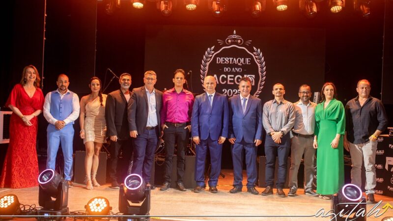 ACEG realizou a entrega dos melhores do ano de 2025