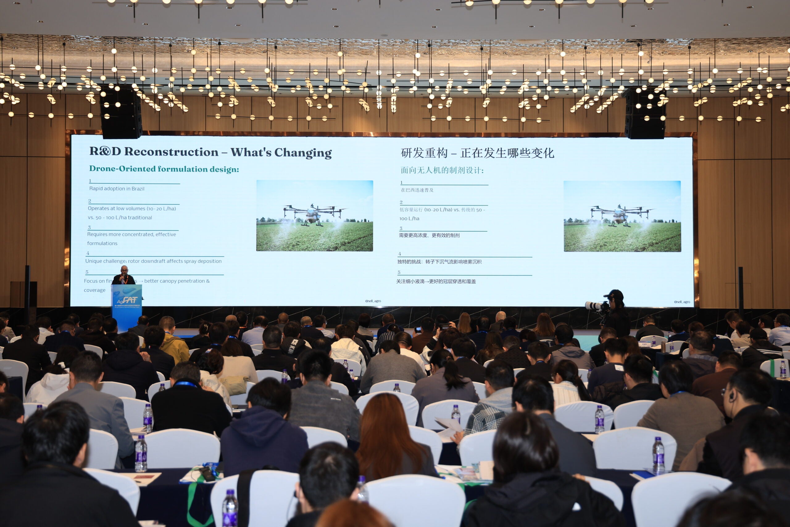 Avanços da formulação e aplicação de agroquímicos no Brasil é destaque em congresso global na China