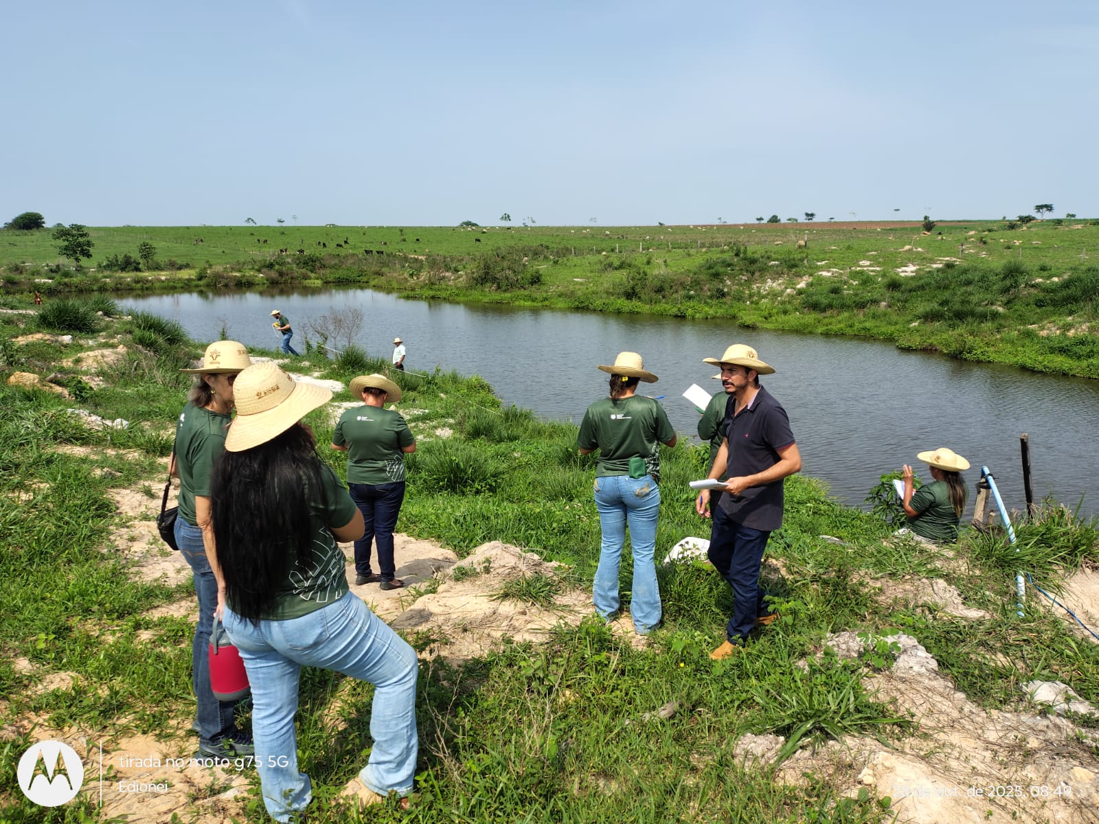 Sindicato Rural de Guarantã do Norte e Senar realizaram em Novo Mundo o curso de Piscicultura