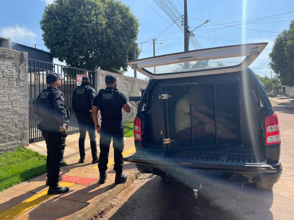 Em Guarantã do Norte Polícia Civil prende homem que perseguia e ameaçava matar ex mesmo após medidas protetivas