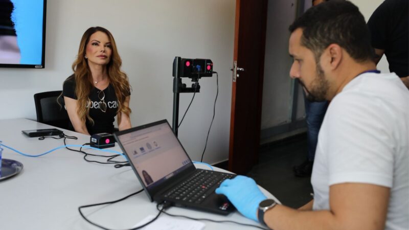 Virginia Mendes visita sede da Politec e acompanha de perto investigações de crimes no estado