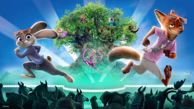 Nova atração no Animal Kingdom traz o universo de Zootopia para dentro Árvore da Vida