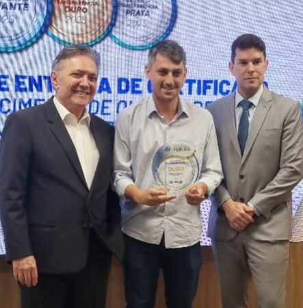 Prefeito de Matupá, Bruno Mena, conquista Selo Ouro em Transparência Pública pelo TCE-MT