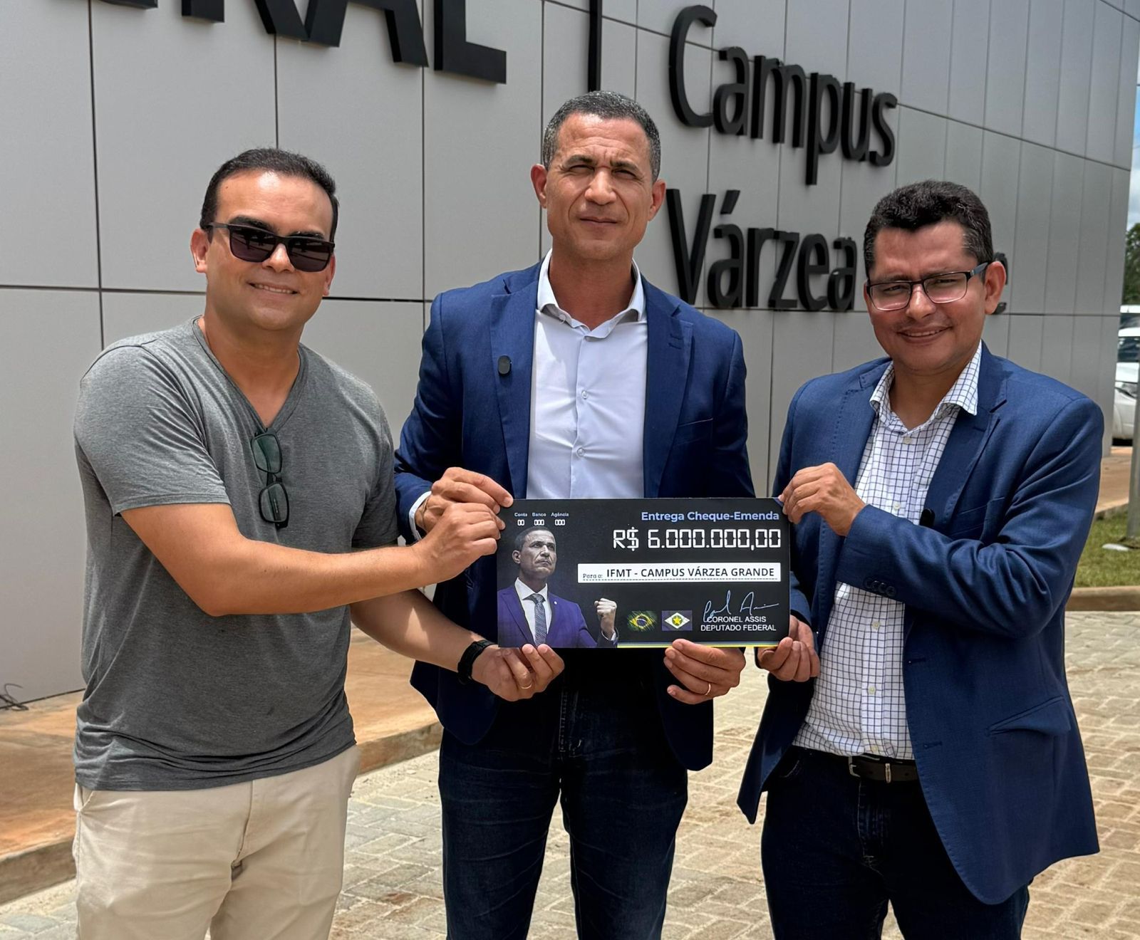 Com R$ 6 milhões em emendas do deputado Coronel Assis, IFMT Várzea Grande passa a ser referência em Mato Grosso